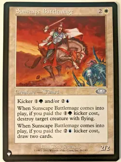 MTG Sunscape Battlemage The LIst - Planeshift 16 Regular Uncommon - Image 1