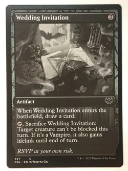 MTG Innistrad: Double Feature Wedding Invitation 527 NM/M - Image 1