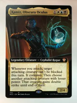 MTG Streets of New Capenna Kamiz, Obscura Oculus (Extended Art) 103 NM/M - Image 1