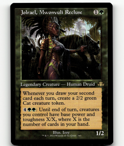 MTG Jolrael, Mwonvuli Recluse (Retro Frame) Regular Dominaria Remastered Rare - Image 1