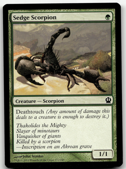 MTG Sedge Scorpion Theros 177/249 Regular Common - Image 1