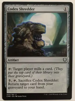 Commander Legends - 304/361 - Codex Shredder - U - Image 1