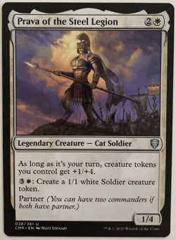Commander Legends - 38/361 - Prava of the Steel Legion - U - Image 1