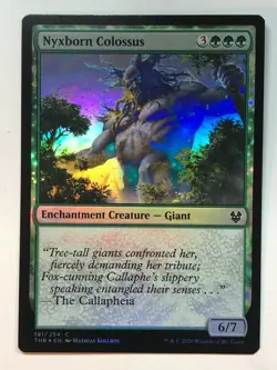 MTG Theros Beyond Death Nyxborn Colossus 191 Foil NM/M - Image 1