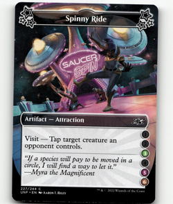 MTG Unfinity Spinny Ride (3-5-6) 227 Regular Common - Image 1