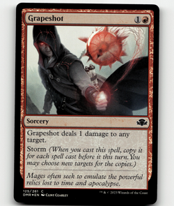 MTG Grapeshot FOIL Dominaria Remastered Common - Image 1