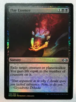 MTG Flay Essence Modern Horizons 2 085/303 Foil Uncommon - Image 1