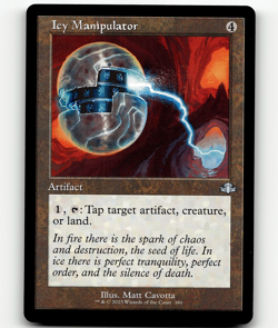 MTG Icy Manipulator (Retro Frame) Regular Dominaria Remastered Uncommon - Image 1