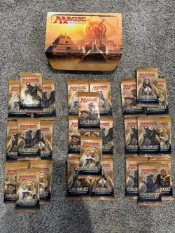 Sealed 26x Magic: The Gathering Amonkhet booster packs (partial box) READ DESC - Image 1
