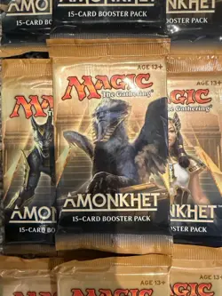 Sealed 26x Magic: The Gathering Amonkhet booster packs (partial box) READ DESC - Image 2