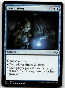 MTG Fascination Fate Reforged 034/185 Regular Uncommon - Image 1