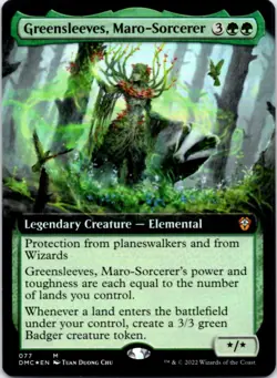 Greensleeves, Maro-Sorcerer (Extended Art) (Foil)Commander Dominaria United 77NM - Image 1