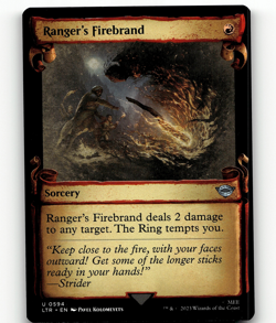 MTG Ranger's Firebrand (Showcase Scrolls) 594 The Lord of the Rings - Image 1