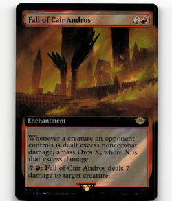 MTG Fall of Cair Andros (Extended Art) (Surge Foil) The Lord of the Rings - Image 1