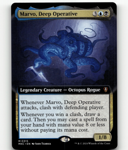 MTG Marvo, Deep Operative (Extended Art) - Commander: Murders at Karlov Manor - Image 1