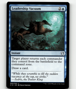MTG - Leadership Vacuum - Commander 2019 - Image 1