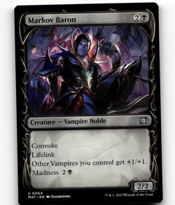 MTG Markov Baron (Showcase) 64 MOM: The Aftermath - Image 1