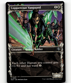 MTG Coppercoat Vanguard (Showcase) 51 MOM: The Aftermath - Image 1