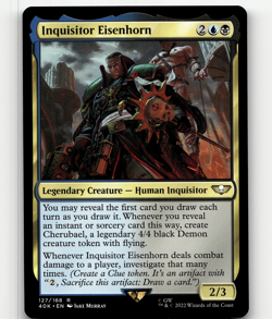 MTG Inquisitor Eisenhorn - Universes Beyond: Warhammer 40,000 - Image 1