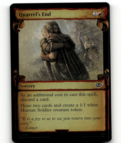 FOIL - MTG Quarrel's End (Showcase Scrolls) The Lord of the Rings - Image 1