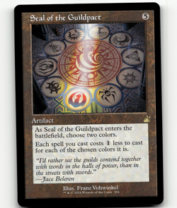MTG Seal of the Guildpact (Retro Frame) 394 - Ravnica Remastered - Image 1