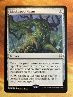 MTG Maskwood Nexus Promo Pack: Kaldheim Rare Near-Mint!! - Image 1