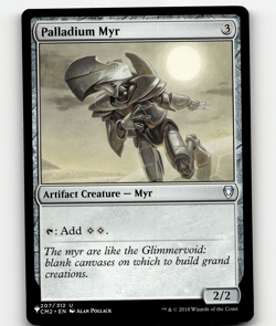 MTG Palladium Myr Mystery Booster - Commander Anthology 2018 207/312 Regular... - Image 1