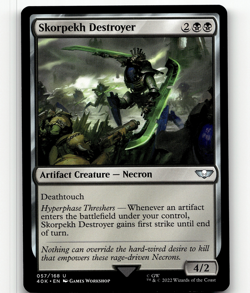 MTG Skorpekh Destroyer - Universes Beyond: Warhammer 40,000 - Image 1