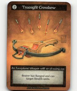 Sorcery: Contested Realm Truesight Crossbow - Beta - Exceptional - Image 1