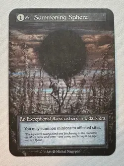 Sorcery: Contested Realm Summoning Sphere - Beta - Exceptional - Image 1