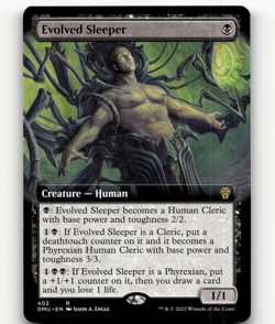 MTG Dominaria United - Evolved Sleeper (Extended Art) 402 - Image 1