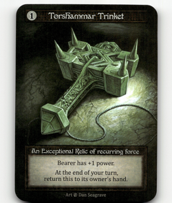 Sorcery: Contested Realm Torshammar Trinket - Beta - Exceptional - Image 1
