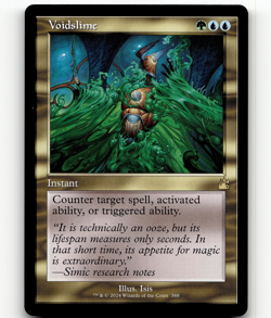 MTG Voidslime (Retro Frame) 388 - Ravnica Remastered - Image 1