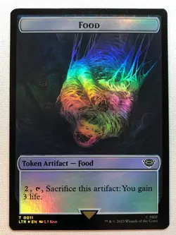 FOIL - MTG - Orc Army (0006) Food (0011) - The Lord of the Rings - Image 2