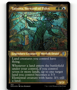 FOIL - MTG Dominaria United - Tatyova, Steward of Tides (Textured Foil) 362 - Image 1