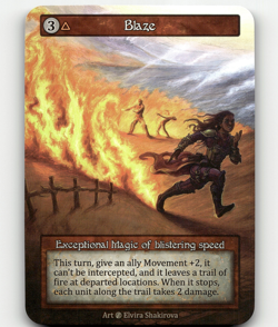 Sorcery: Contested Realm Blaze - Beta - Exceptional - Image 1