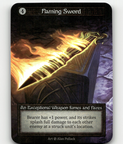 Sorcery: Contested Realm Flaming Sword - Beta - Exceptional - Image 1
