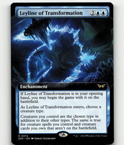 MTG Leyline of Transformation (Extended Art) #372 - Duskmourn: House of Horror - Image 1