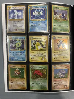 Vintage Pokemon Collection Binder Mid Era WOTC NEO EX Holo Rare + Entei CGC 10 - Image 2