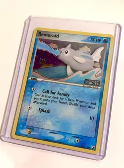 Remoraid 71/115 Holo Unseen Forces Stamped Pokemon 2005 - Image 1