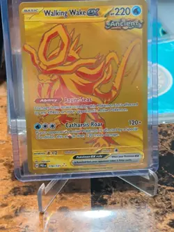 Walking Wake ex 178/131 Gold Hyper Rare Pokemon SV: Prismatic Evolutions NM - Image 1