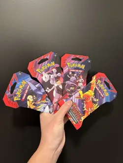 Pokemon TCG: Scarlet and Violet Destined Rivals x4 Booster Packs Sealed (4) - Image 1