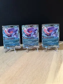 Pokemon TCG Gengar EX 104/162 Double Rare Holo SV05 Temporal Forces NM - Image 1