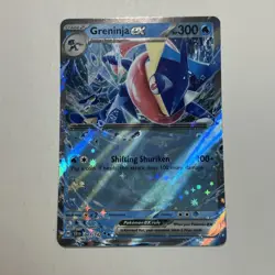 Greninja EX 41/142 Stellar Crown Double Rare Holo Pokemon TCG NM - Image 1