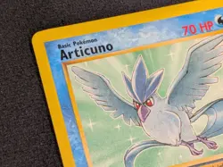 Pokemon TCG Articuno 17/62 Fossil Unlimited Non Holo Rare WOTC Vintage LP - Image 2