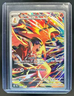 2025 Pokemon SV Destined Rivals DRI EN Ethan's Typhlosion #190/182 - Image 1