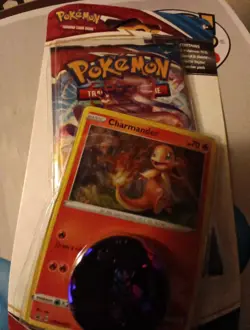 1 Blind Pokemon TCG Sword & Shield Battle Styles Blister Pack Charmander Pack - Image 1