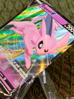 Pokemon TCG: ESPEON V SWSH201~ BLACK STAR PROMO - Image 5