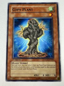 Copy Plant CSOC-EN005 1st Edition Common NM Crossroads of Chaos Yugioh - Image 1