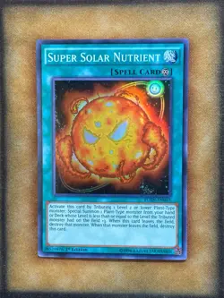 Yugioh Super Solar Nutrient FUEN-EN055 Super Rare 1st Ed LP - Image 1